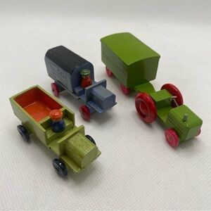 Vintage East Germany Farm Vehicle Set